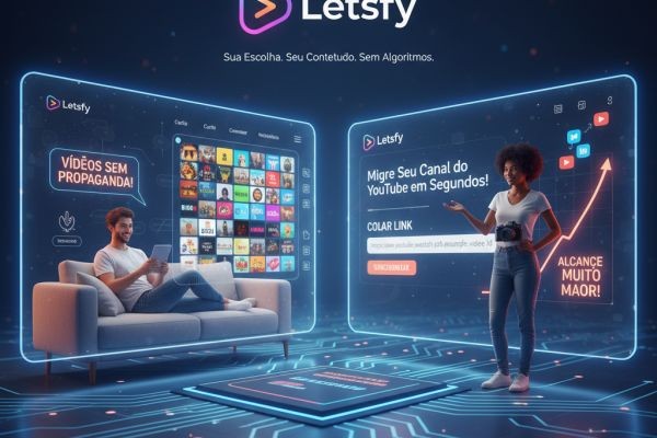 Letsfy a nova rede social de videos brasileira...